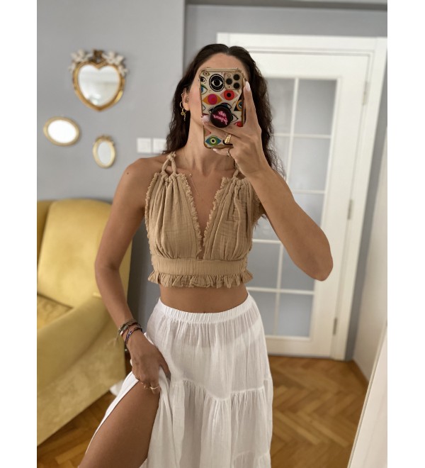 Kum Muslın Crop