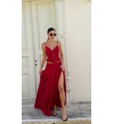 Kırmızı LUNARA HANDMADE Pamuklu Korse Bluz