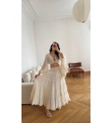 Balı Volumlu Pamuk Kumas Etek