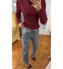 Orjınal Marka Tas Detaylı Jean