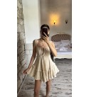Sıyah Yuksek Bel Muslın Pantolon